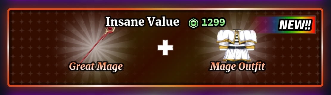 Great Mage + Mage Outfit